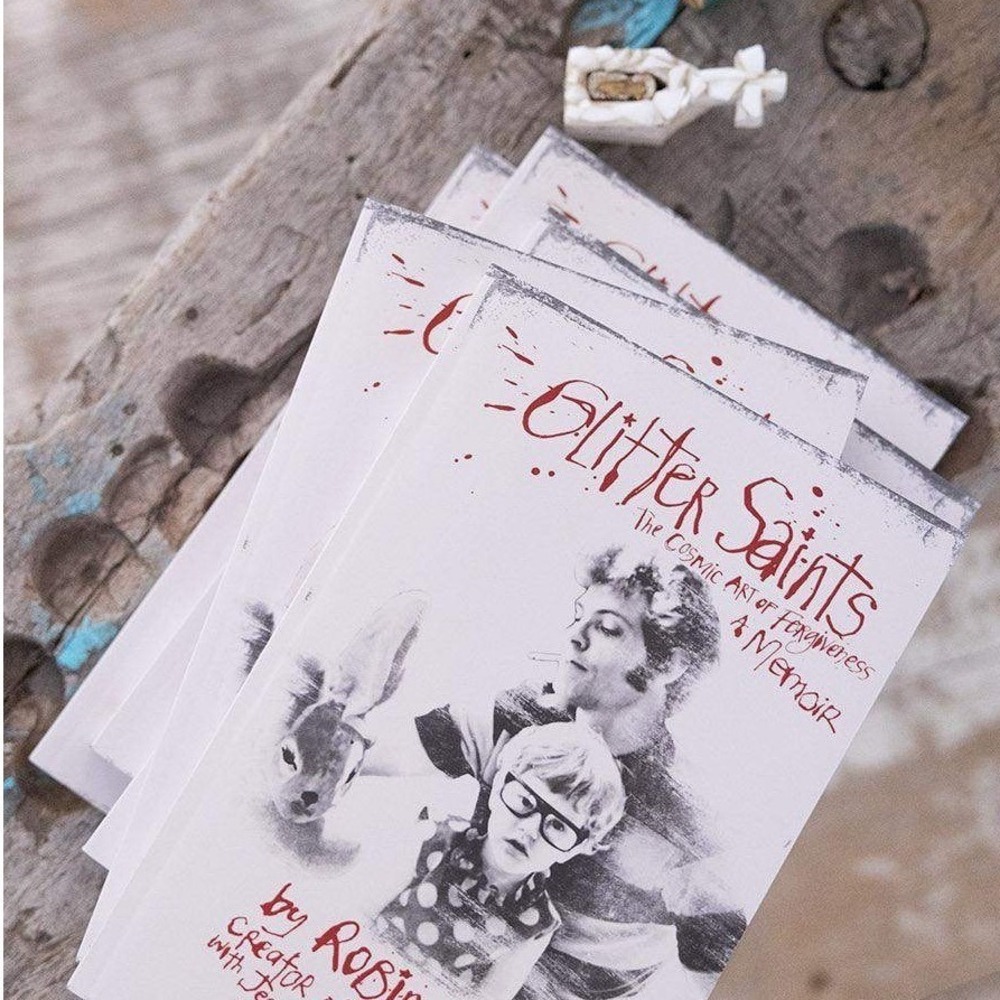 Glitter Saints Book Robin Brown Magnolia Pearl Creator Memoir Cosmic Art NEW